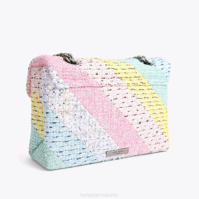 Kurt Geiger mujer bolso kensington de tweed londinense 2LPR8 | bolsas varios/otros